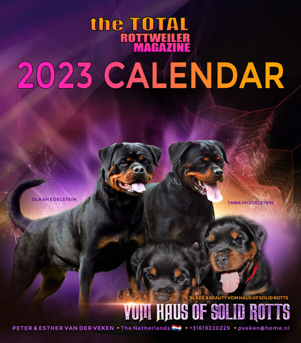 2023 TTRM Calendar